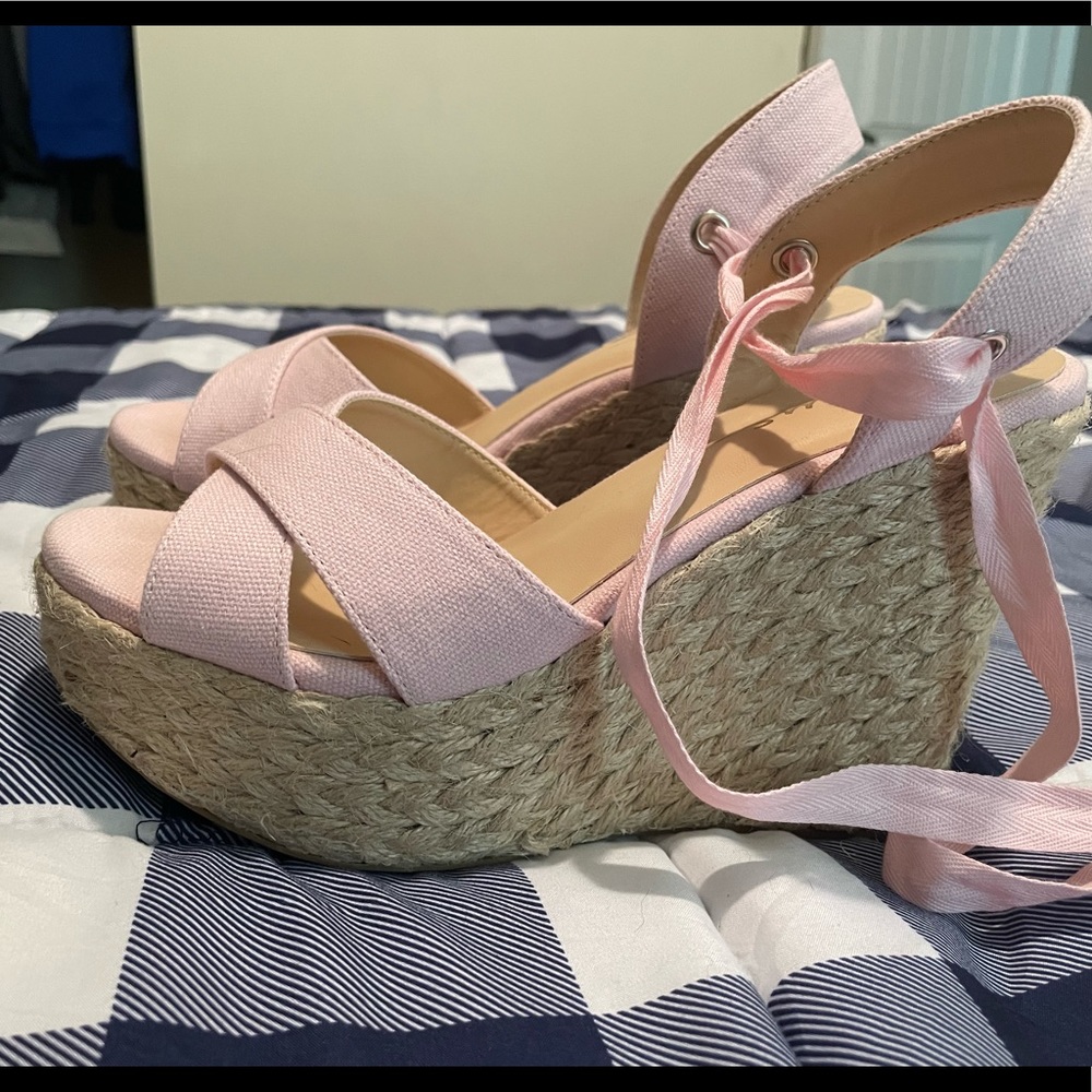 Lulus Wrap Lace Wedges